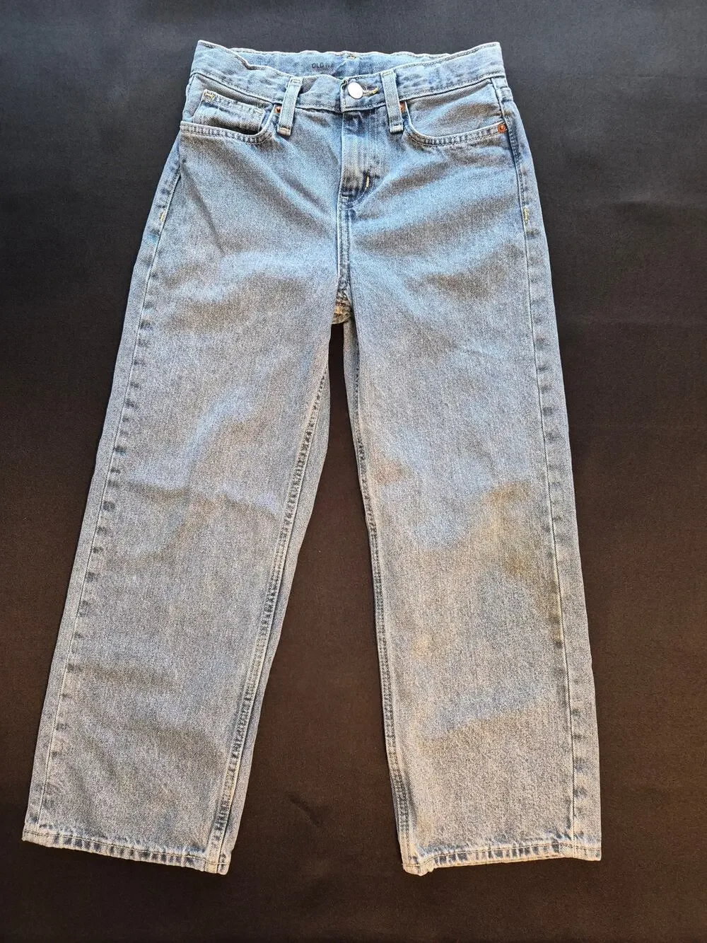 Old Navy Boys Baggy 5-Pocket Jeans Blue Lights Wash Size 10